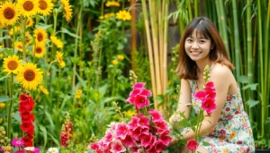 tall plants outdoor